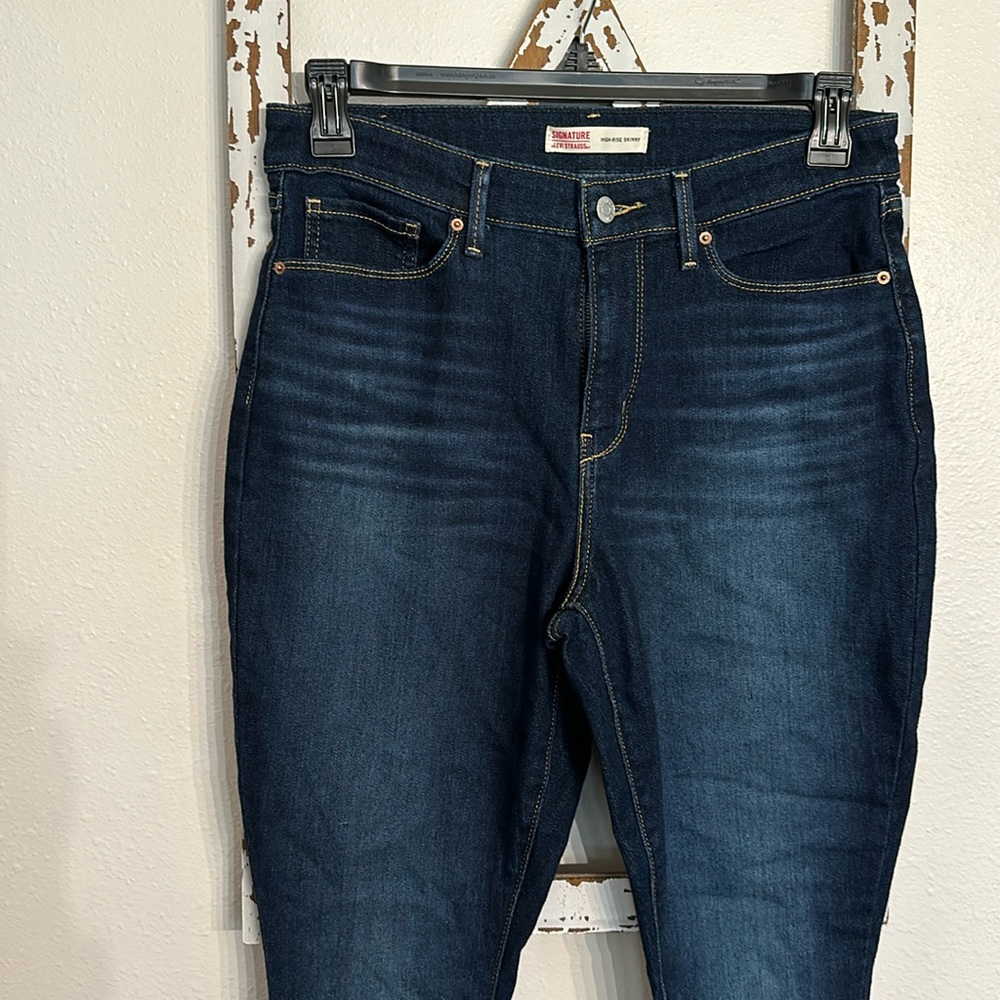 Signature by Levi Strauss high rise skinny jeans